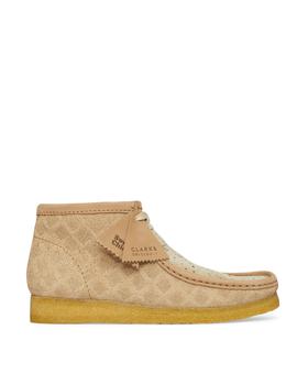 clarks女鞋价格, Clarks | Sweet Chick Wallabee Boots Green商品图片 6折×额外8.6折, 额外八六折