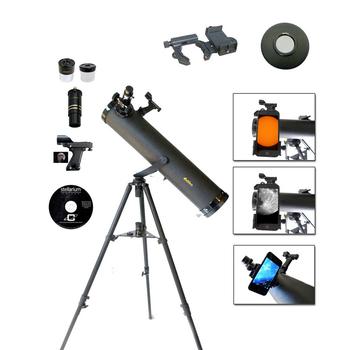 商品Galileo | 800mm x 95mm Astronomical Telescope Kit with Smartphone Adapter and Solar Filter Cap,商家Macy's,价格¥1779图片