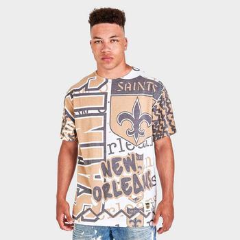 product Men's Mitchell & Ness New Orleans Saints NFL Jumbotron T-Shirt image