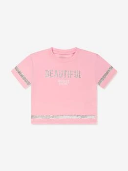 推荐Girls Beautiful Print T-Shirt in Pink商品