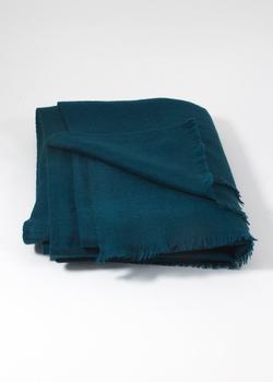 Iris & Ivy, Iris Delruby | IRIS DELRUBY - plain twill cashmere scarf - petrol商品图片 