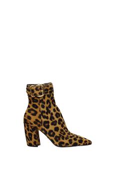 prada鞋凉鞋, Prada | Ankle boots Pony Skin Beige商品图片 3.6折