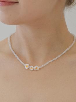 商品GETMEBLING | Pearl Daisy Necklace (3 Type),商家W Concept,价格¥531图片