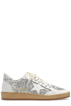 Golden Goose | Golden Goose Deluxe Brand Ball Star Lace-Up Sneakers,商家Cettire,价格¥3850