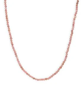 Zoe Lev | 14K Yellow Gold Pink Rhodochrosite Collar Necklace, 14-16",商家Bloomingdale's,价格¥1198