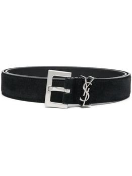 圣罗兰皮带, Yves Saint Laurent | Saint L AU Rent Men's  Black Leather Belt商品图片 