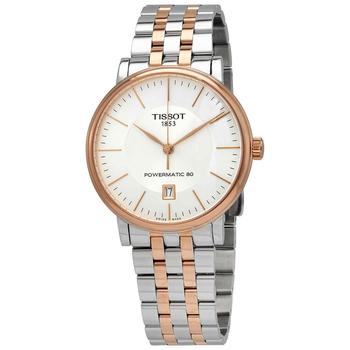 女士tissot automatic, Tissot | Carson Powermatic Automatic Silver Dial Watch T122.407.22.031.01商品图片 7折