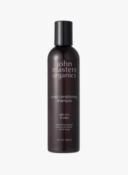 John Masters Organics | Two-in-one scalp conditioning shampoo with zinc amp; sage,商家Printemps,价格¥234