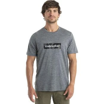 Icebreaker | Merino 150 Tech Lite II T-Shirt Natural Shades Logo - Men's 5.5折