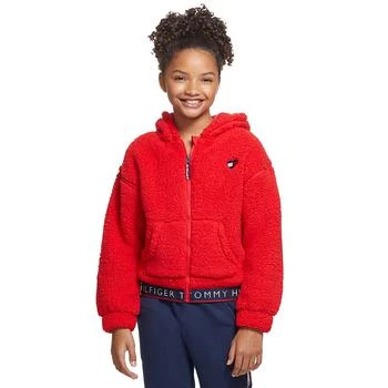 Tommy Hilfiger | Little Girls Sherpa Zip Up Hoodie 6折×额外8.5折, 独家减免邮费, 额外八五折