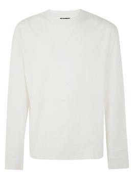 Jil Sander | Jil Sander+ Logo Patch Long-Sleeved T-Shirt商品图片,7.6折