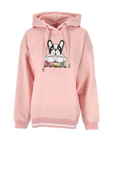 推荐Sweatshirt pink with stamp商品