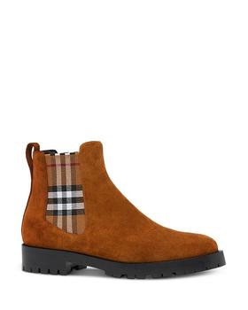 burberry鞋凉鞋, Burberry | Women's Allostock Vintage Check Chelsea Booties商品图片 额外9折, 额外九折