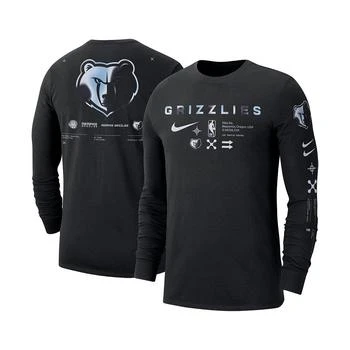 NIKE | Men's Black Memphis Grizzlies Essential Air Traffic Control Long Sleeve T-shirt,商家Macy's,价格¥313
