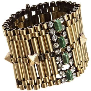 商品Gold Crystal Rolex Chain Bracelet,商家Runway Catalog,价格¥1825图片