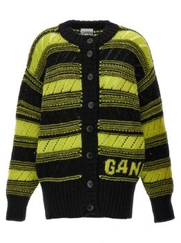 推荐Logo Cardigan Sweater, Cardigans Multicolor商品