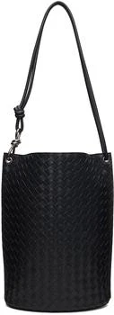 Bottega Veneta | Black Medium Knot Bucket Tote 独家减免邮费