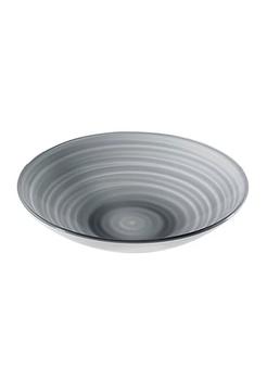 商品Guzzini Twist centerpiece/fruit bowl 4600cc, sky grey. Made of 100% recycled material and high-grade acrylic material.,商家Belk,价格¥387图片