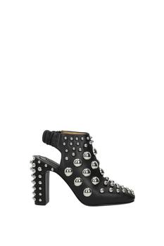 alexander wang鞋, Alexander Wang | Ankle boots Leather Black商品图片 3.6折
