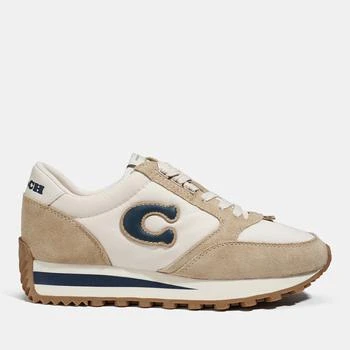 推荐Coach Men's Runner Suede and Shell Trainers商品