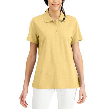 推荐Cotton Short Sleeve Polo Shirt, Created for Macy's商品