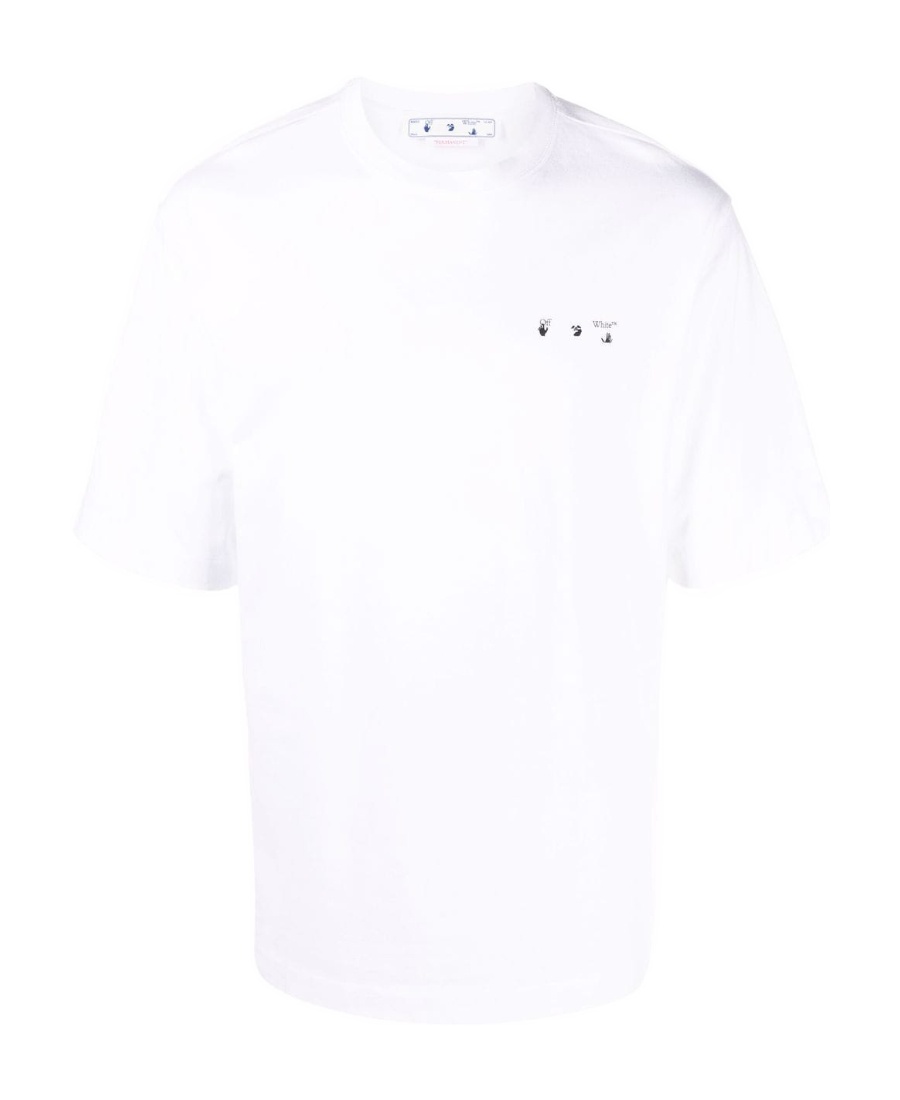 推荐白色印花短袖棉OMAA119C99JER001-0110（澳门仓发货）商品
