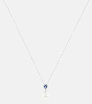 Bucherer Fine Jewellery | Romance 18kt white gold necklace with sapphires and gemstones,商家MyTheresa,价格¥35502