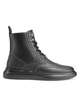 Karl Lagerfeld Paris | Wingtip Leather Boots 4.3折