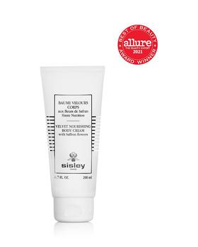 Sisley | Velvet Nourishing Body Cream with Saffron Flowers 6.7 oz.商品图片,满$150减$20, 满减