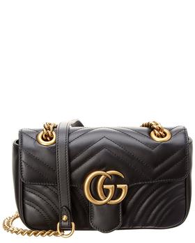 Gucci品牌, 商品Gucci GG Marmont Mini Matelasse Leather Shoulder Bag, 价格¥11032图片
