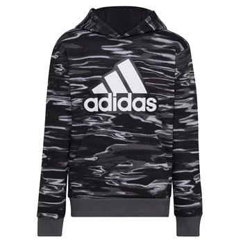Adidas | All Over Print Liquid Camo Hooded Pullover (Toddler/Little Kids) 4.9折起