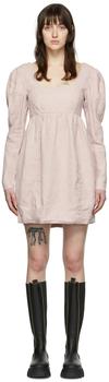 ganni裙, Ganni | Purple Babydoll Mini Dress商品图片 额外8.5折, 额外八五折