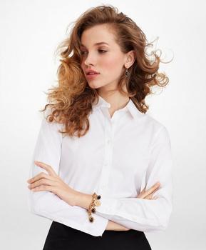 推荐Non-Iron Classic-Fit Stretch Supima® Cotton Dress Shirt商品