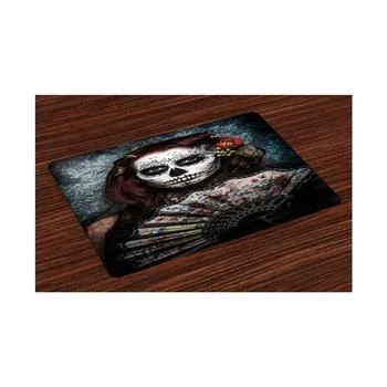 Ambesonne | Day of the Dead Place Mats, Set of 4,商家Macy's,价格¥307