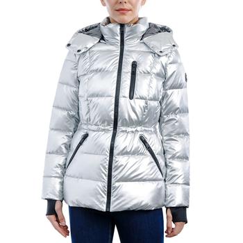 Michael Kors | Women's Hooded Metallic Puffer Coat商品图片,7.5折×额外7折, 额外七折