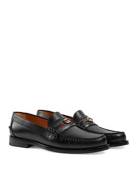 Gucci | Men's Kaveh Double G Loafers商品图片,