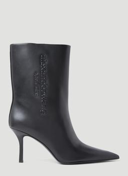 Alexander Wang | Delphine Leather Ankle Boots商品图片,4.7折