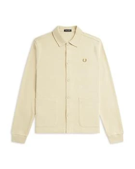 Fred Perry | Cotton Regular Fit Long Sleeve Button Down Polo Shirt 满$100减$25, 满减