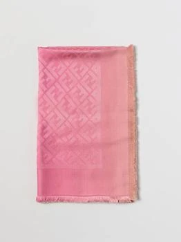 Fendi | Fendi scarf in silk blend with jacquard FF monogram 
