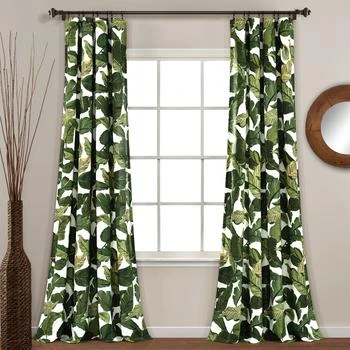 Lush Decor | Tropical Paradise Window Curtain Panel Set,商家Premium Outlets,价格¥412