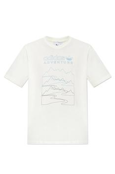 Adidas | Adidas Originals Adventure Mountain Crewneck T-Shirt商品图片,8.6折