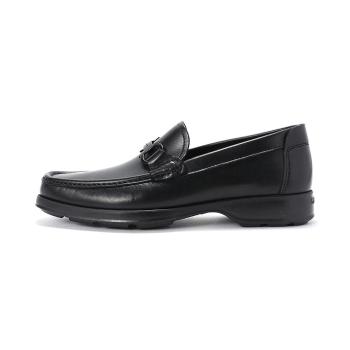 推荐SALVATORE FERRAGAMO 男鞋黑色牛皮商务皮鞋 0585335商品