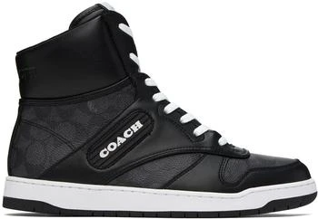 Black & Gray C202 Sneakers,价格$113.85