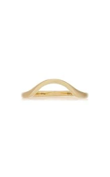 Marie Mas | Marie Mas - Halo 18K Yellow Gold Ring - Pink - US 7 - Moda Operandi - Gifts For Her,商家Fashion US,价格¥10632
