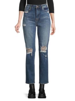 VIGOSS, VIGOSS | Ace Destructed High-Rise Jeans商品图片 4折