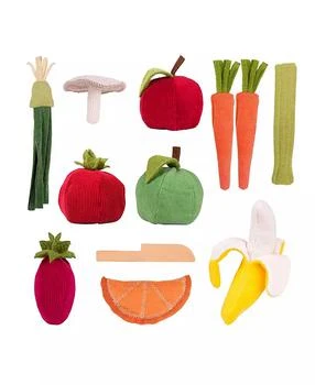 Salus Brands | PopOhVer Pretend Play Plush Fruits Vegetables Food Playset,商家Macy's,价格¥111