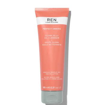 推荐REN Clean Skincare Perfect Canvas Clean Jelly Oil Cleanser 100ml商品
