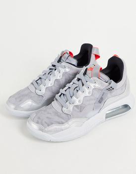 推荐Nike Jordan MA2 glow in the dark trainers in grey/silver商品