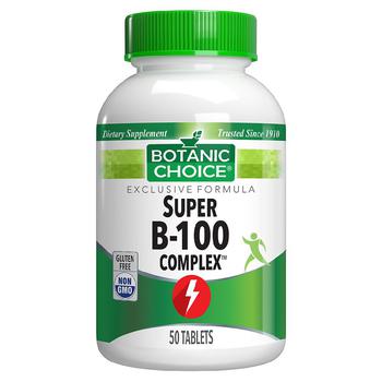 Botanic Choice | Super B-100 Complex商品图片,独家减免邮费