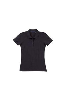 推荐Stedman Stars Womens/Ladies Hanna Cotton Polo (Black Opal)商品